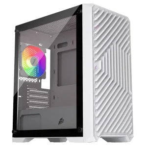 Корпус 1stPlayer T5-WH-4F1-W White без БП UA