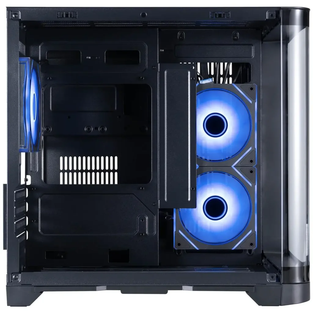 Корпус 1stPlayer UV5-BK-2FC7R-1FC7 Black без БП UA
