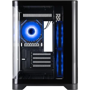 Корпус 1stPlayer UV5-BK-2FC7R-1FC7 Black без БП UA
