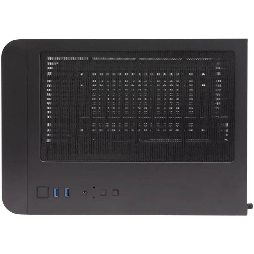 Корпус 1stPlayer UV5-BK-2FC7R-1FC7 Black без БП UA