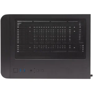 Корпус 1stPlayer UV5-BK-2FC7R-1FC7 Black без БП UA