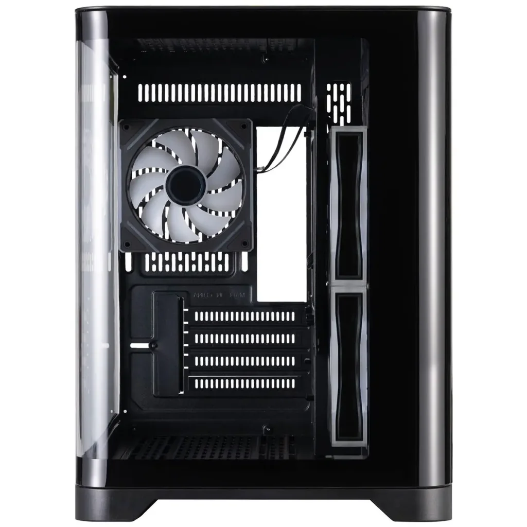 Корпус 1stPlayer UV5-BK-2FC7R-1FC7 Black без БП UA