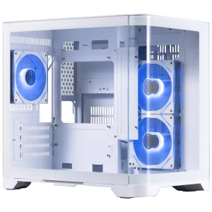 Корпус 1stPlayer UV5-WH-2FC7R-W-1FC7-W White без БП UA