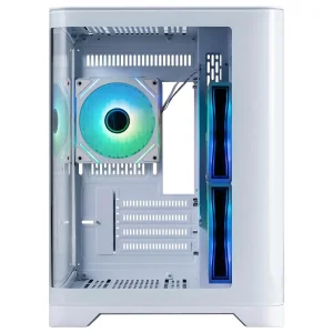 Корпус 1stPlayer UV5-WH-2FC7R-W-1FC7-W White без БП UA