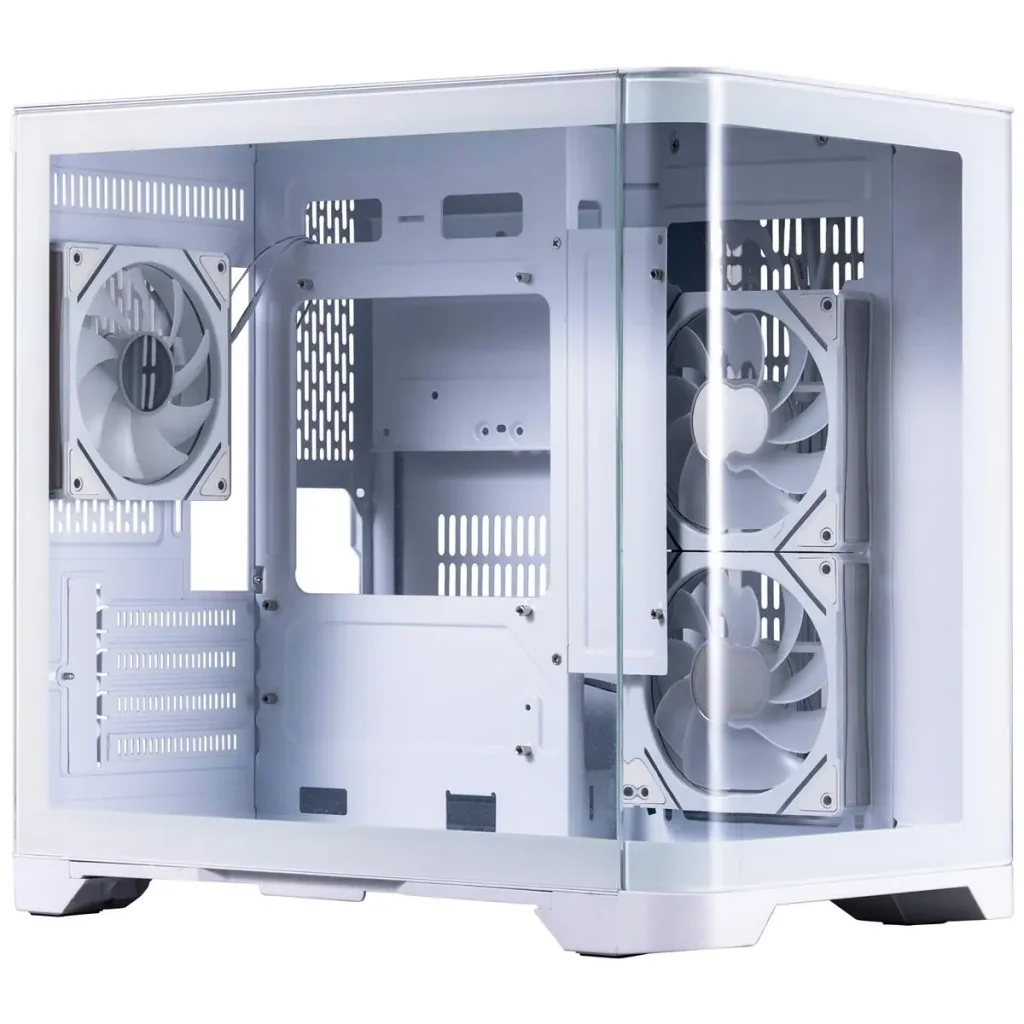 Корпус 1stPlayer UV5-WH-2FC7R-W-1FC7-W White без БП UA