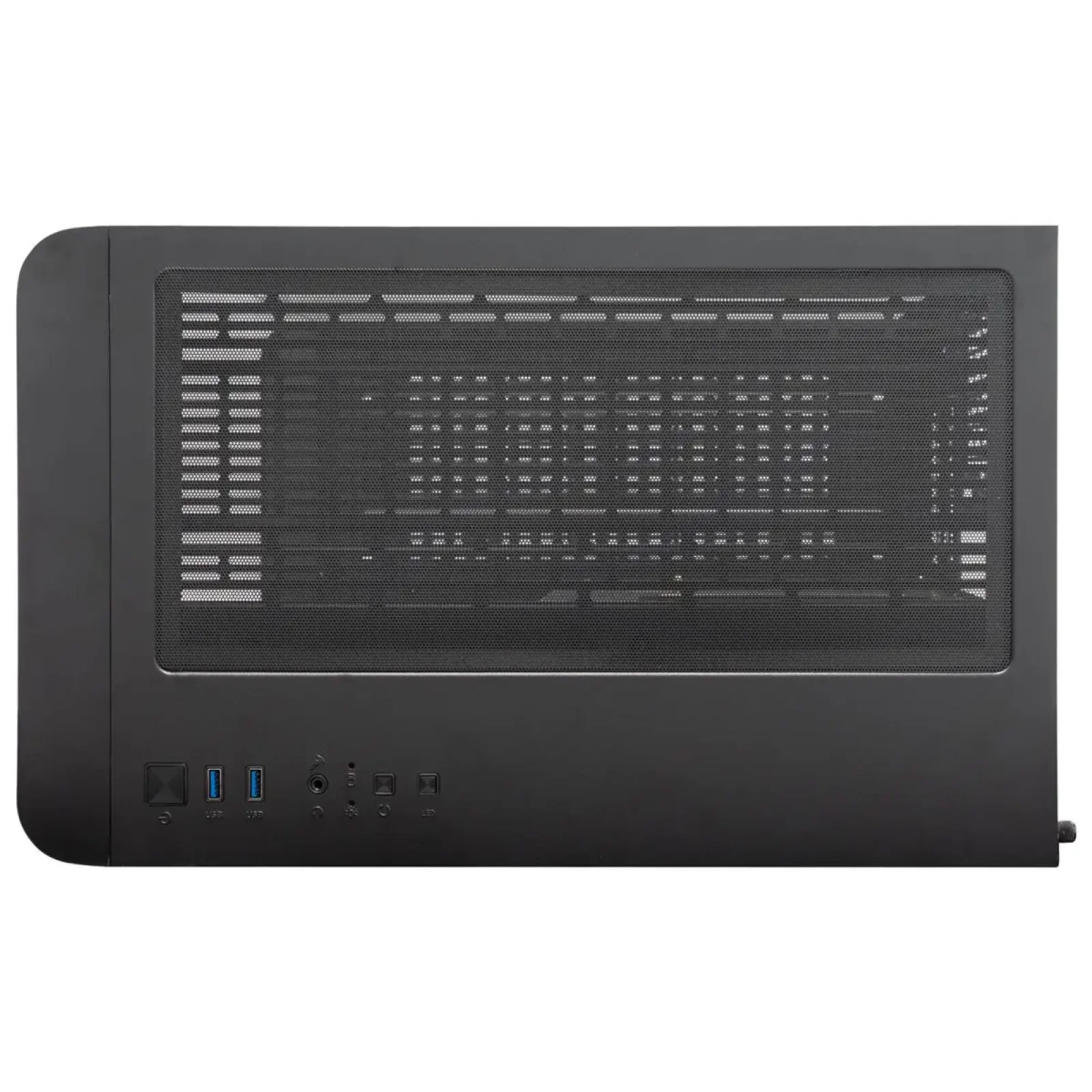 Корпус 1stPlayer UV6-BK-2FC7R-1FC7 Black без БЖ UA