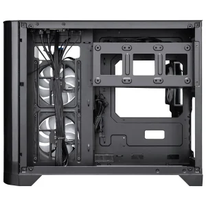 Корпус 1stPlayer UV6-BK-2FC7R-1FC7 Black без БП UA