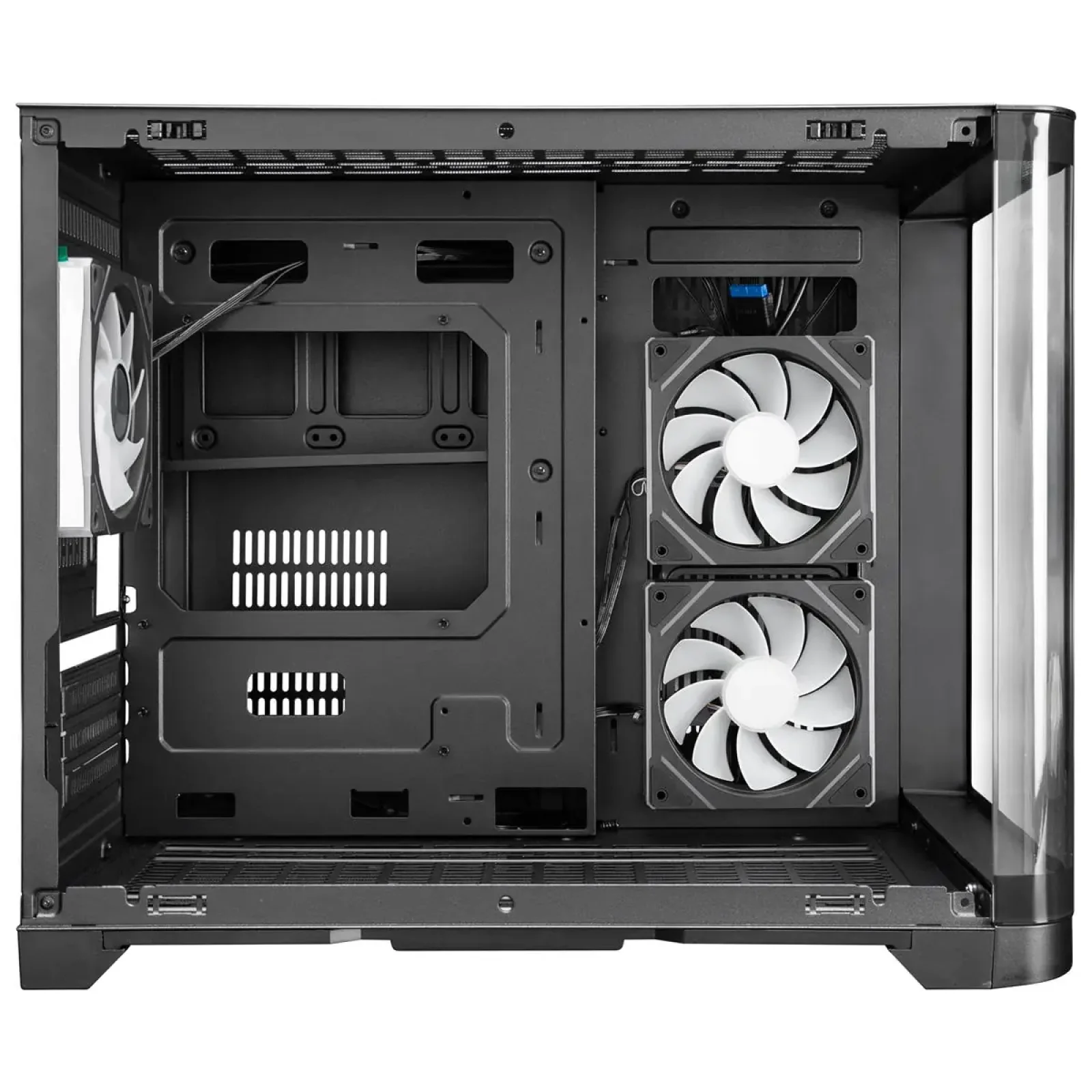 Корпус 1stPlayer UV6-BK-2FC7R-1FC7 Black без БЖ UA