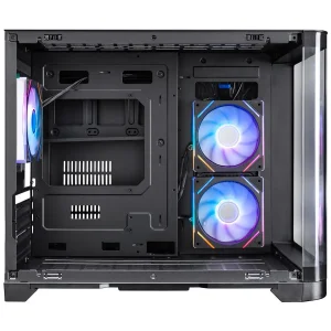 Корпус 1stPlayer UV6-BK-2FC7R-1FC7 Black без БП UA