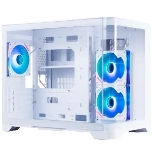 Корпус 1stPlayer UV6-WH-2FC7R-W-1FC7-W White без БП UA