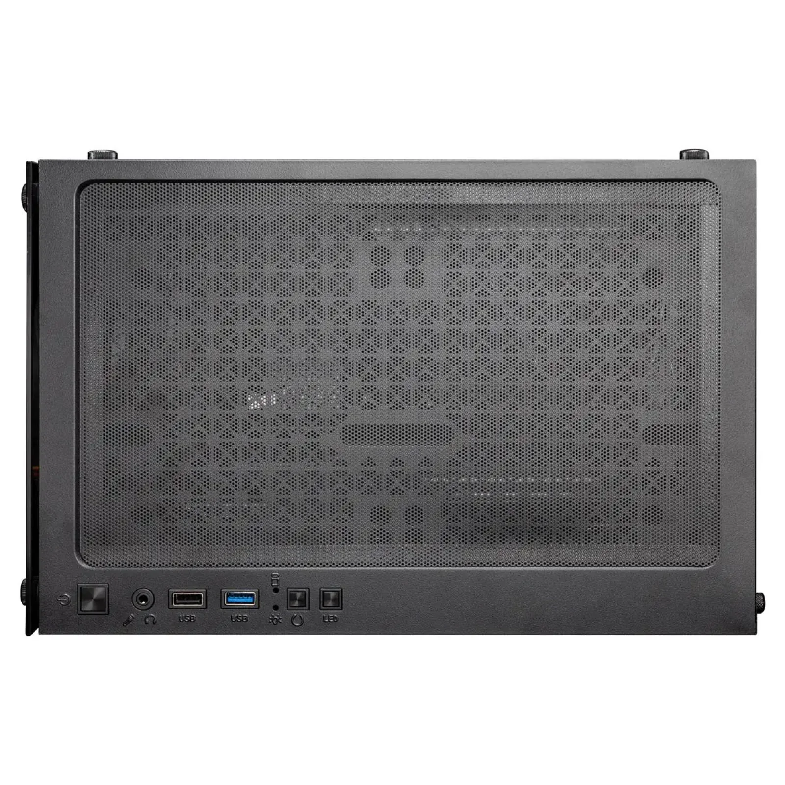 Корпус 1stPlayer X2-M-BK-4F7 Black без БП UA