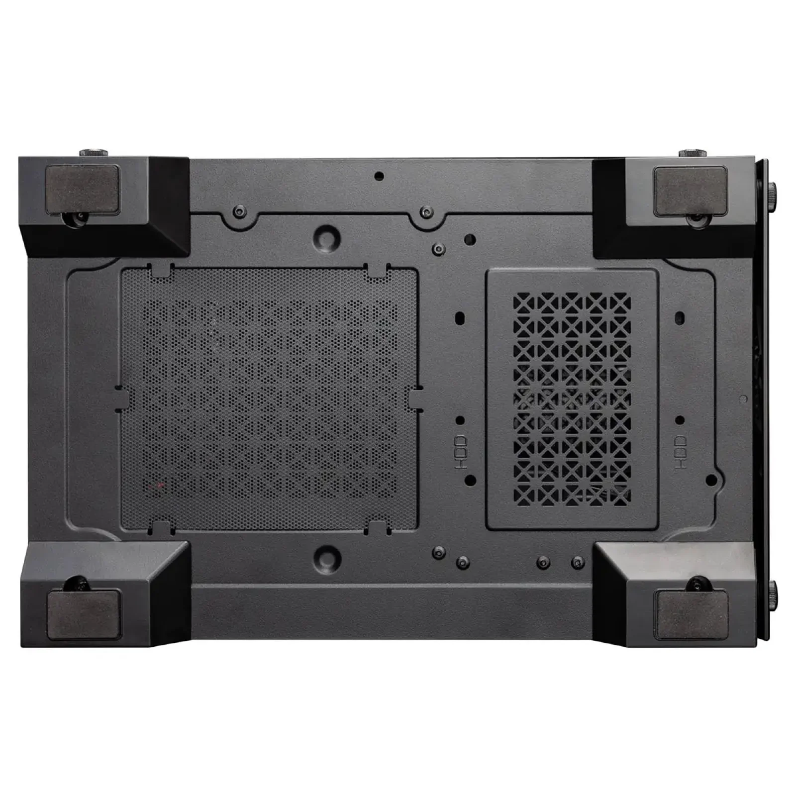 Корпус 1stPlayer X2-M-BK-4F7 Black без БП UA