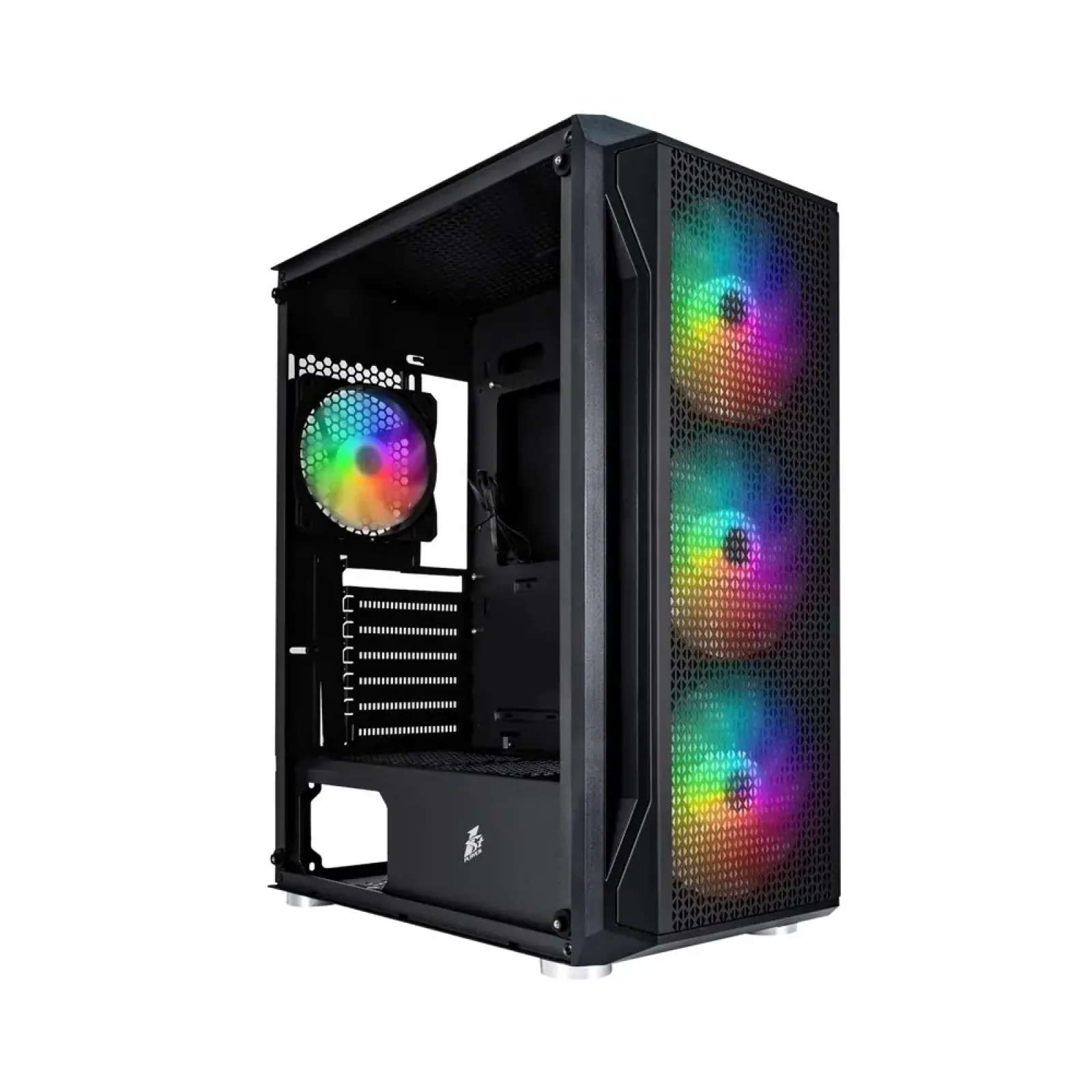 Корпус 1stPlayer X5-4F1 Black без БЖ UA