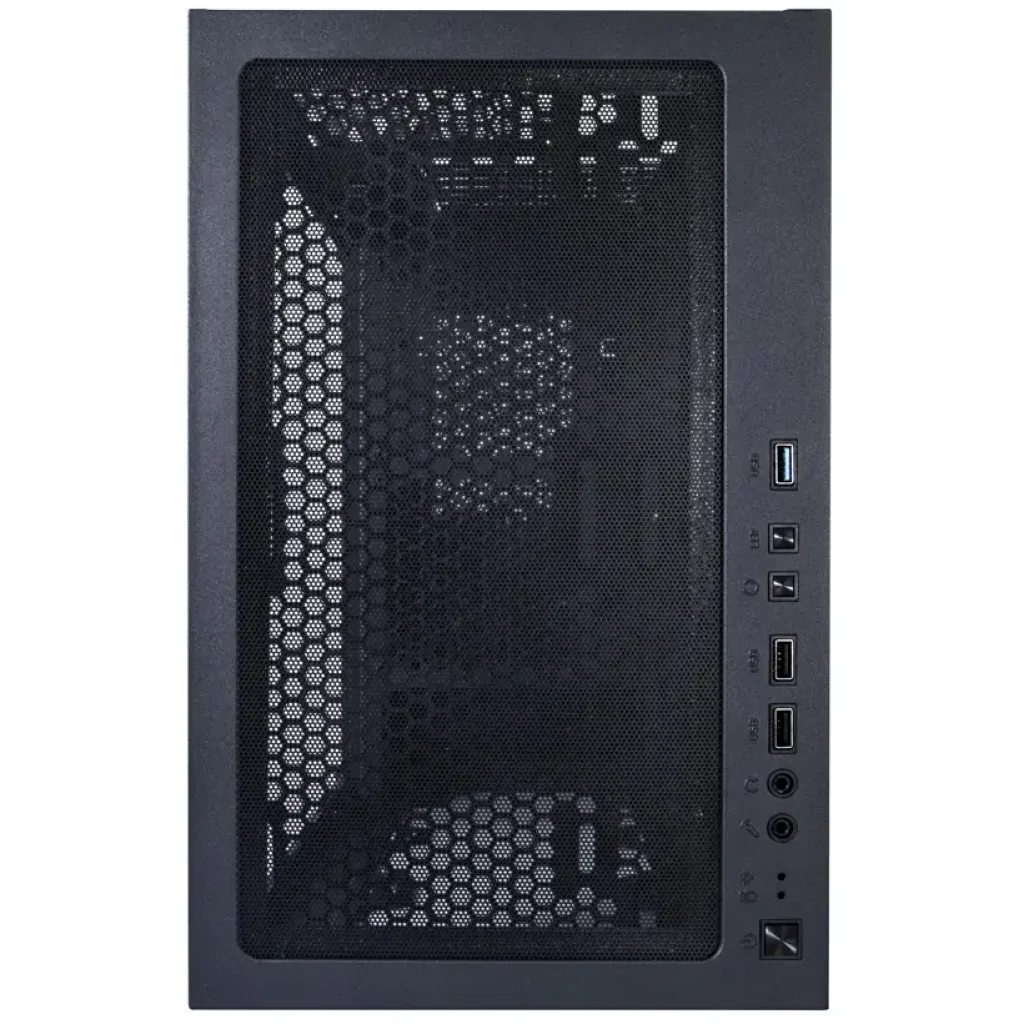 Корпус 1stPlayer X5-BK-4F1 Black без БЖ UA