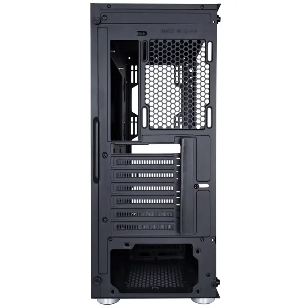 Корпус 1stPlayer X5-BK-4F1 Black без БЖ UA