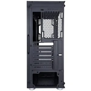 Корпус 1stPlayer X5-BK-4F1 Black без БЖ UA