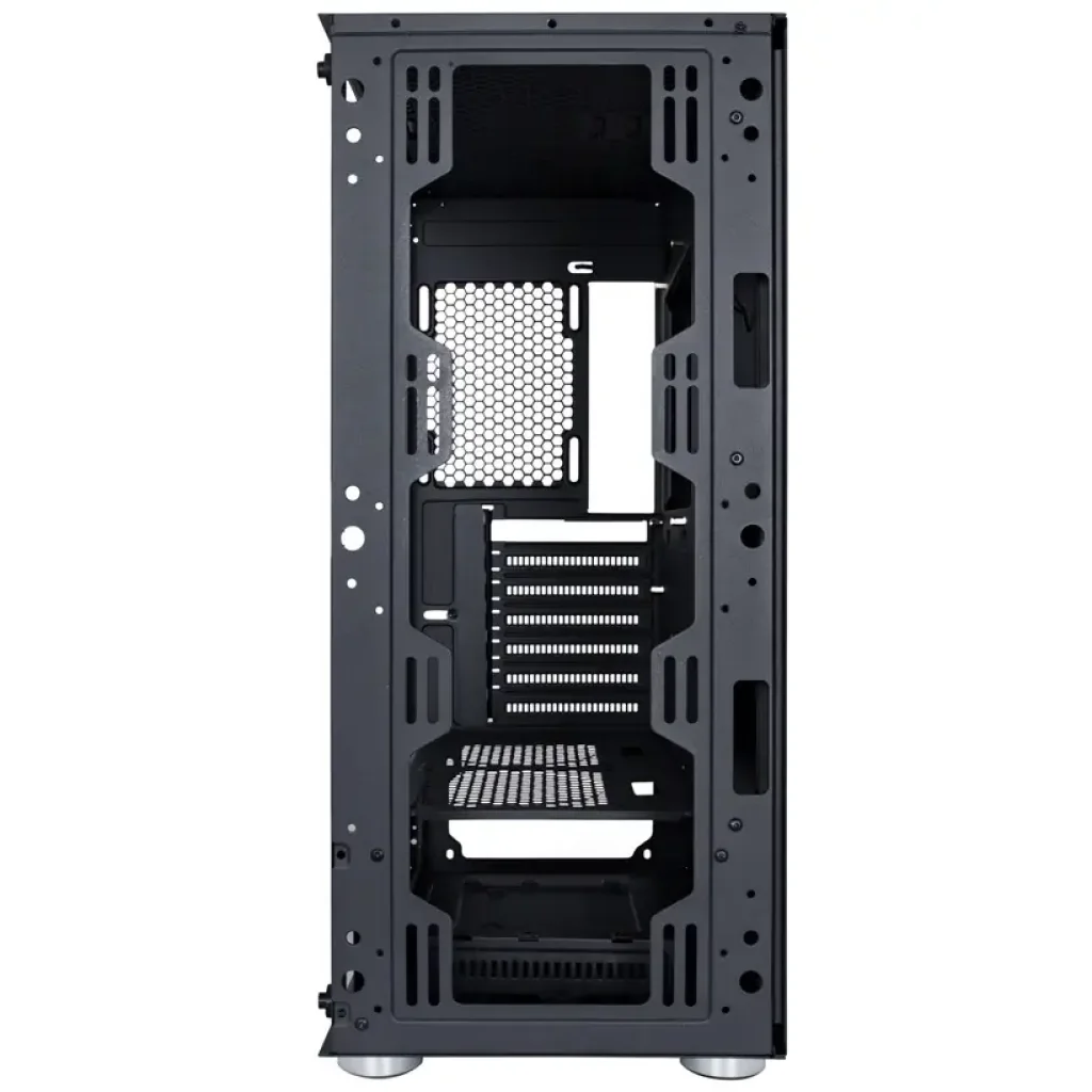 Корпус 1stPlayer X5-BK-4F1 Black без БЖ UA