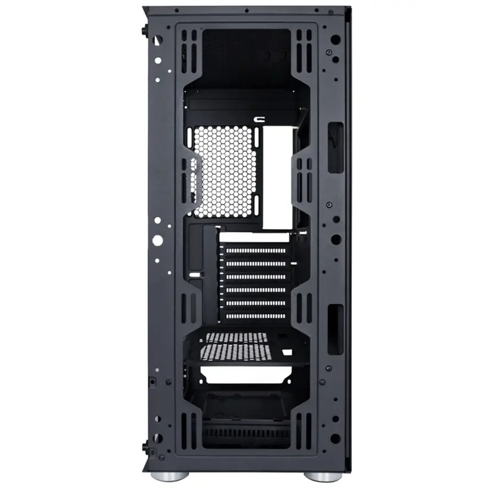 Корпус 1stPlayer X5-BK-4F1 Black без БП UA