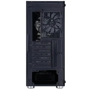 Корпус 1stPlayer X6-BK-4F1 Black без БЖ UA