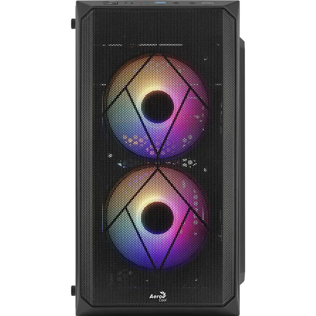 Корпус AeroCool CS-107-A-BK-v2 (ACCX-PC14002.11) Black 600W UA