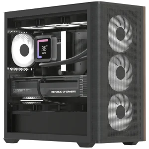 Корпус AeroCool D301A-G-BK-v2 (ACCS-DS03043.11) Black без БЖ UA