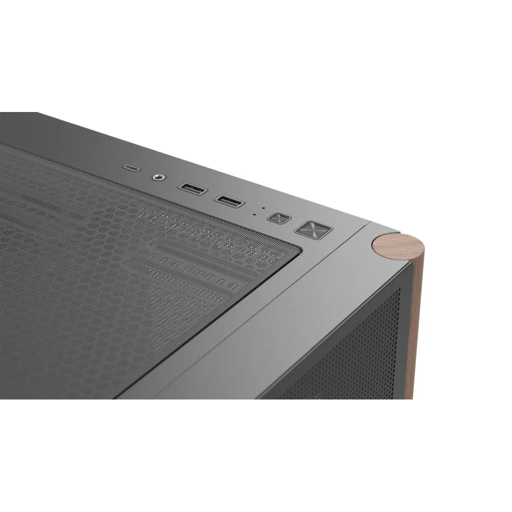 Корпус AeroCool D301A-G-BK-v2 (ACCS-DS03043.11) Black без БЖ UA