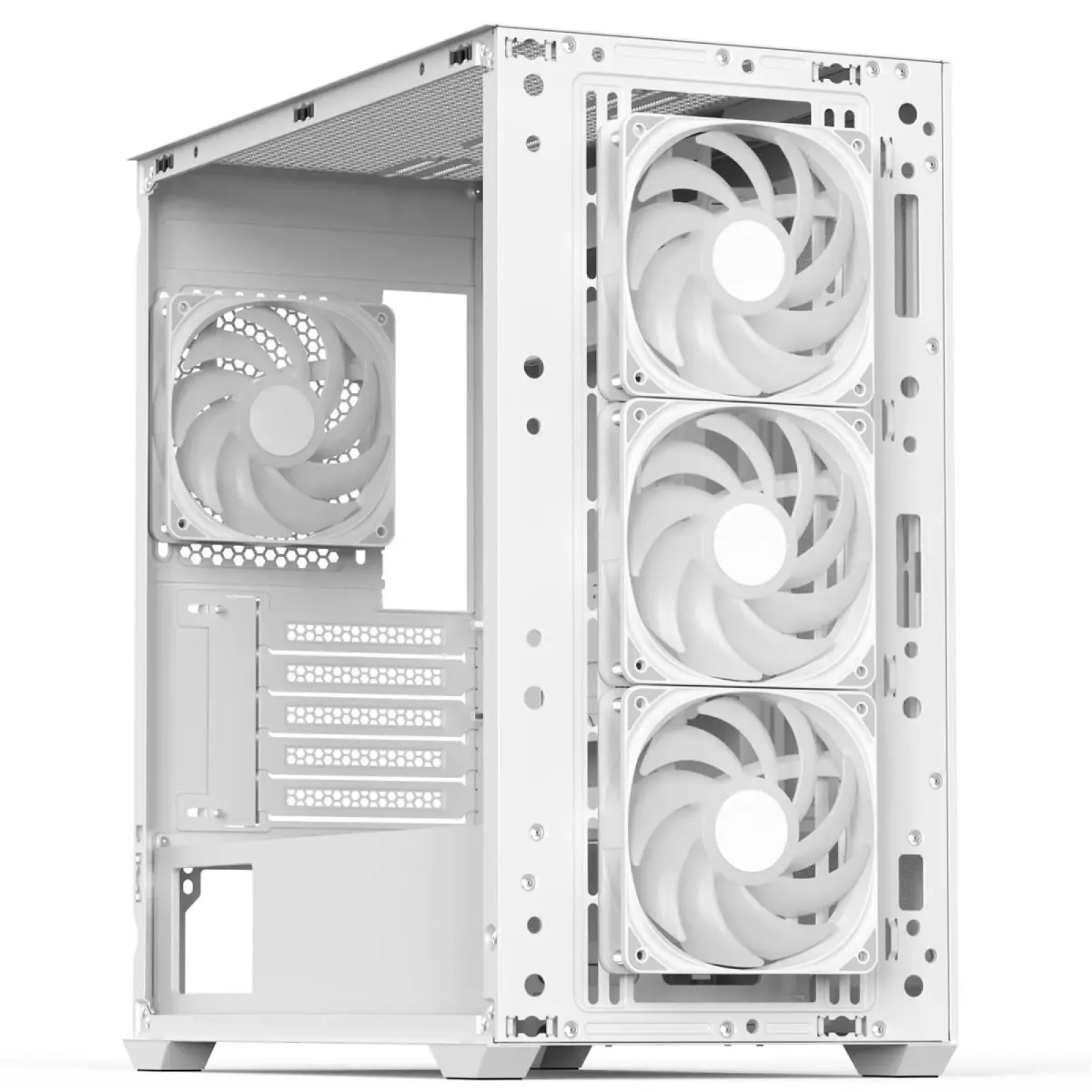 Корпус AeroCool D301A-G-WT-v2 (ACCS-DS03043.21) White без БЖ UA
