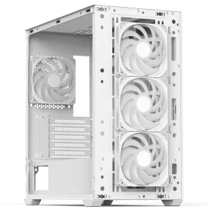 Корпус AeroCool D301A-G-WT-v2 (ACCS-DS03043.21) White без БЖ UA