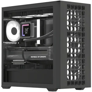 Корпус AeroCool D302A-G-BK-v1 (ACCS-DS04043.11) Black без БЖ UA