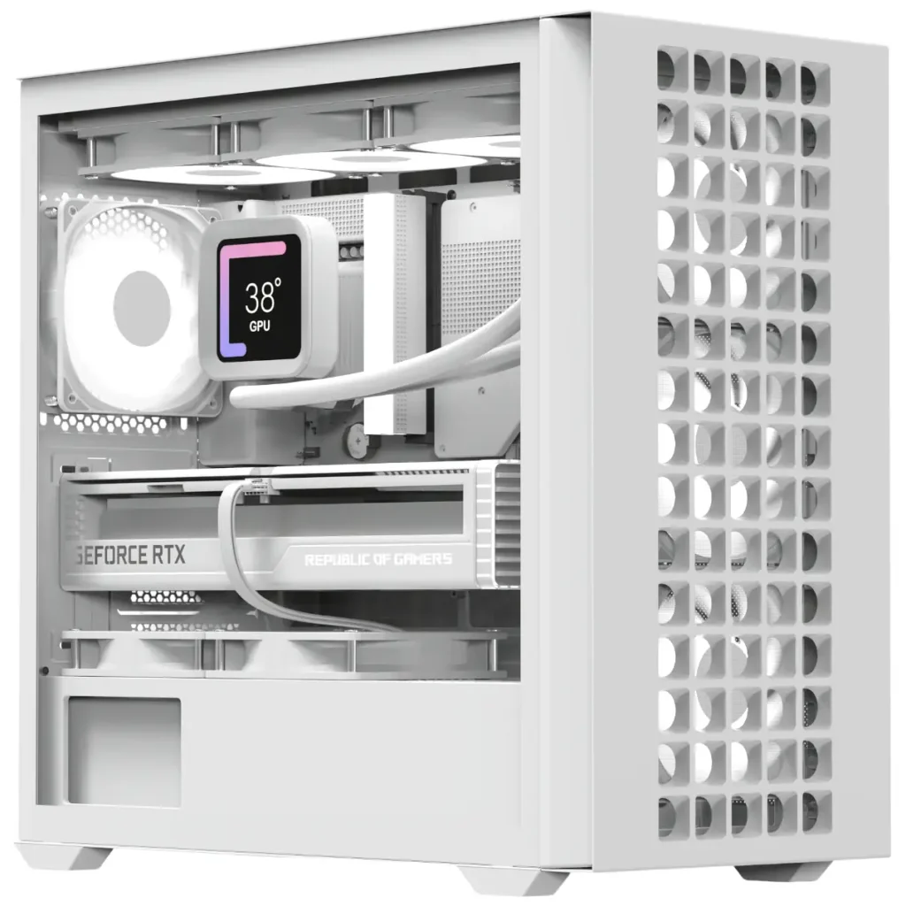 Корпус AeroCool D302A-G-WT-v1 (ACCS-DS04043.21) White без БЖ UA