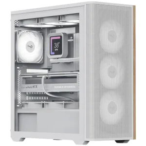 Корпус AeroCool D501A-G-WT-v2 (ACCM-DS01043.21) White без БЖ UA