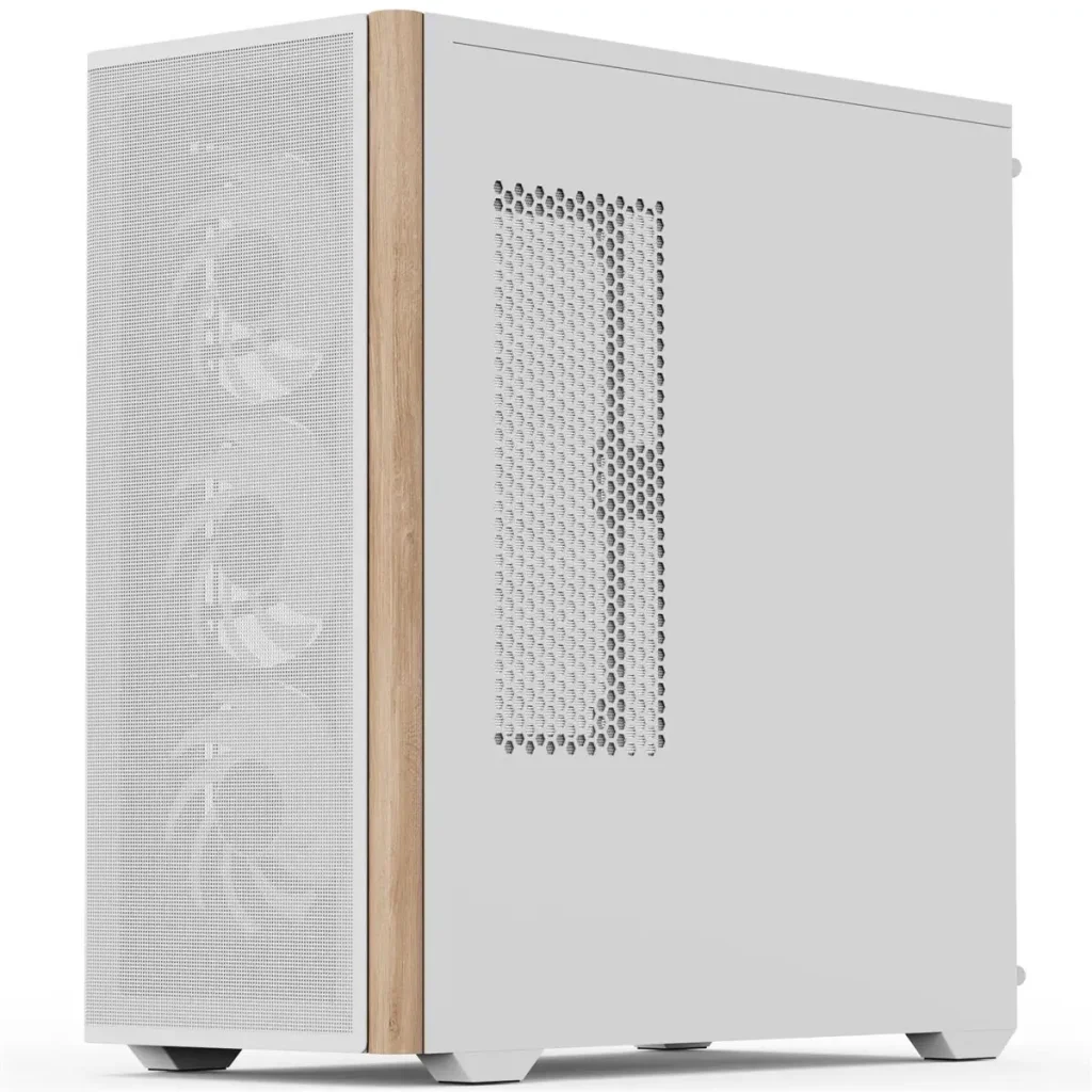 Корпус AeroCool D501A-G-WT-v2 (ACCM-DS01043.21) White без БЖ UA