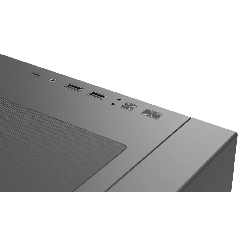 Корпус AeroCool D502A-G-BK-v1 (ACCM-DS02043.11) Black без БЖ UA