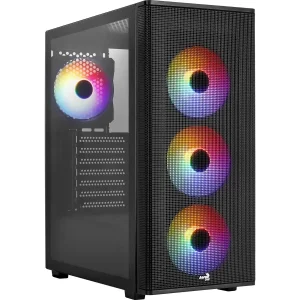 Корпус AeroCool Designer-G-BK-v2 (ACCM-ES05143.11) Black без БЖ UA