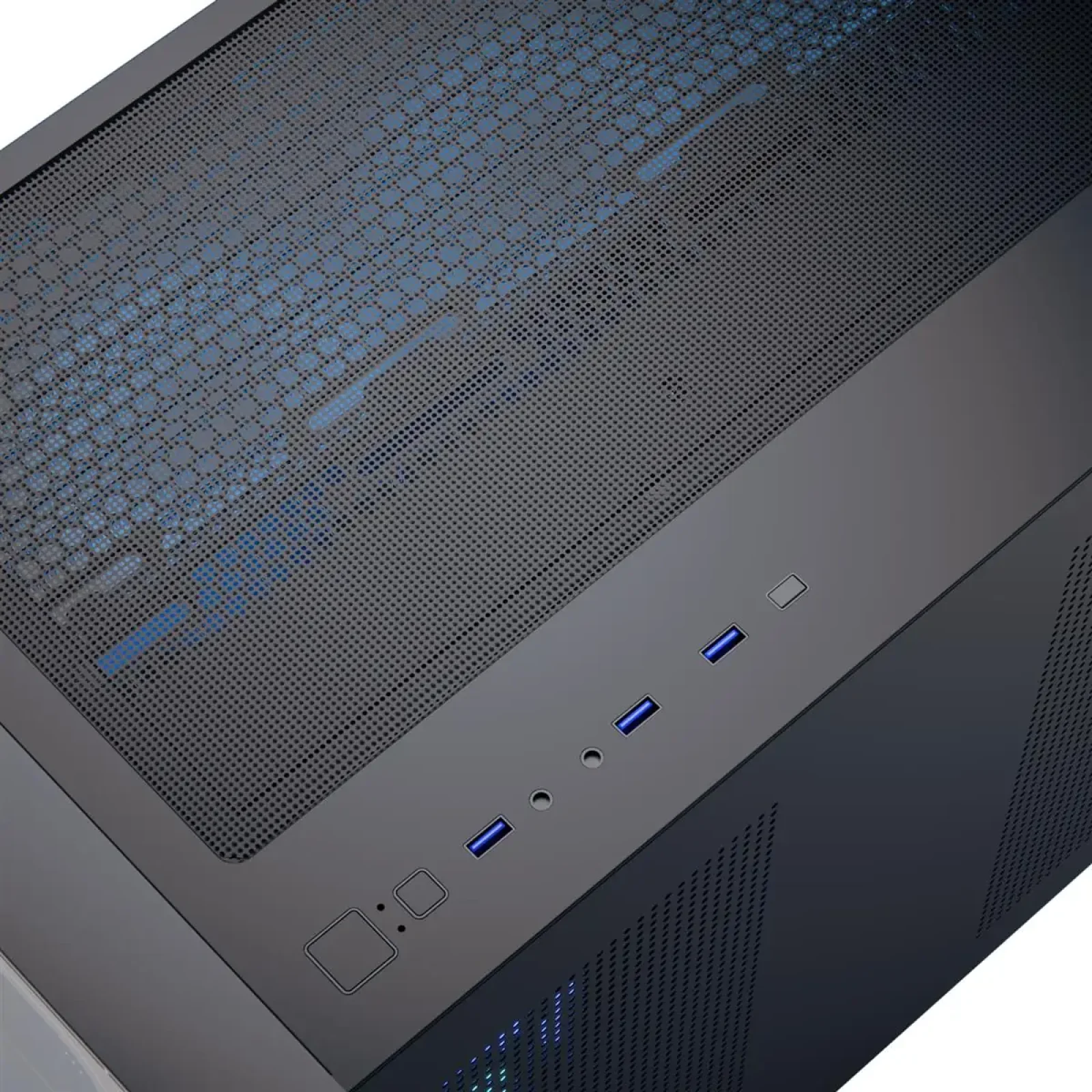 Корпус AeroCool P300C-G-BK-v1 (ACCS-PN02033.11) Black без БЖ UA