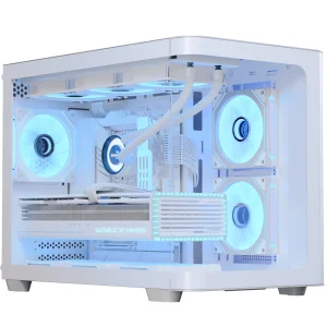 Корпус AeroCool P300C-G-WT-v1 (ACCS-PN02033.21) White без БП UA