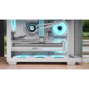 Корпус AeroCool P300C-G-WT-v1 (ACCS-PN02033.21) White без БП UA