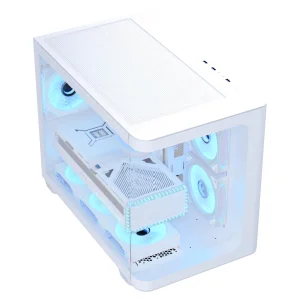 Корпус AeroCool P300C-G-WT-v1 (ACCS-PN02033.21) White без БП UA