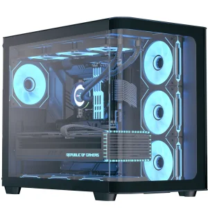 Корпус AeroCool P500C-G-BK-v1 (ACCM-PN01043.11) Black без БП UA