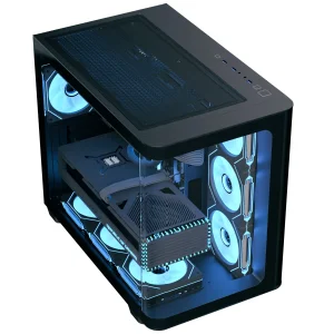 Корпус AeroCool P500C-G-BK-v1 (ACCM-PN01043.11) Black без БП UA