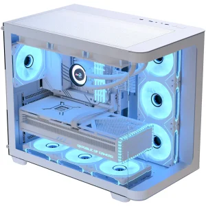 Корпус AeroCool P500C-G-WT-v1 (ACCM-PN01043.21) White без БП UA