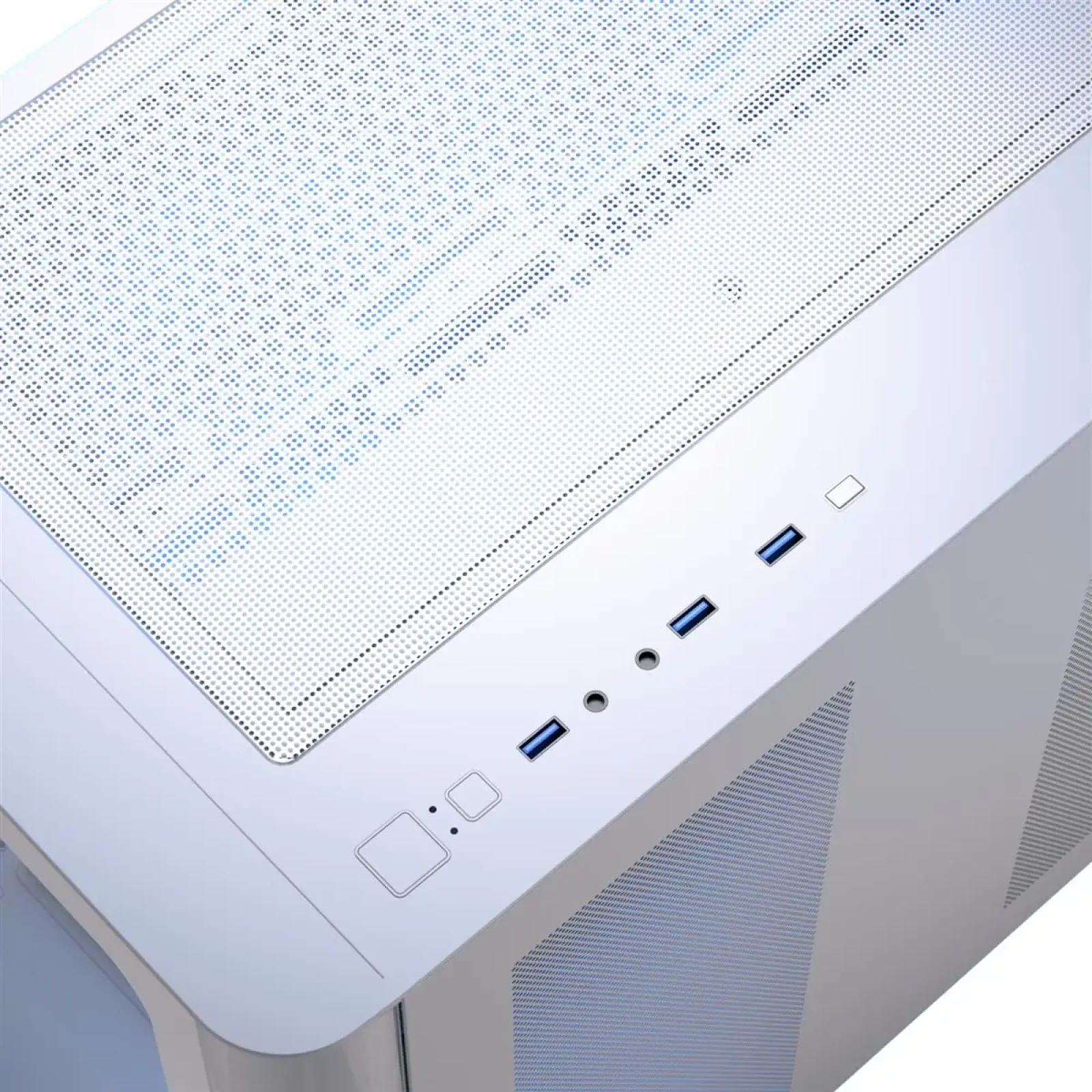 Корпус AeroCool P500C-G-WT-v1 (ACCM-PN01043.21) White без БП UA