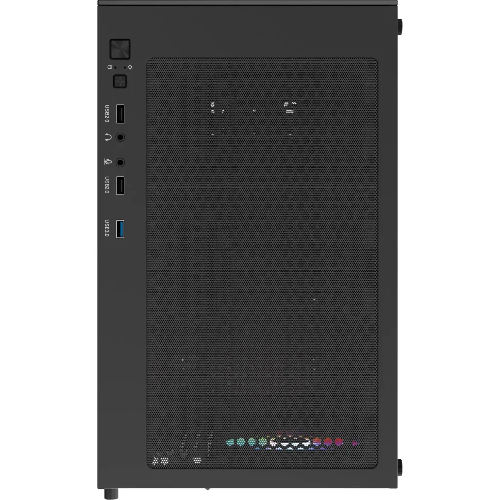 Корпус AeroCool Pivot-G-BK-v1 (ACCM-ES08013.11) Black без БП UA