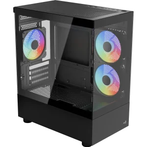 Корпус AeroCool Viewport Mini-G-BK-v2 (ACCM-ES09133.11) Black без БП UA