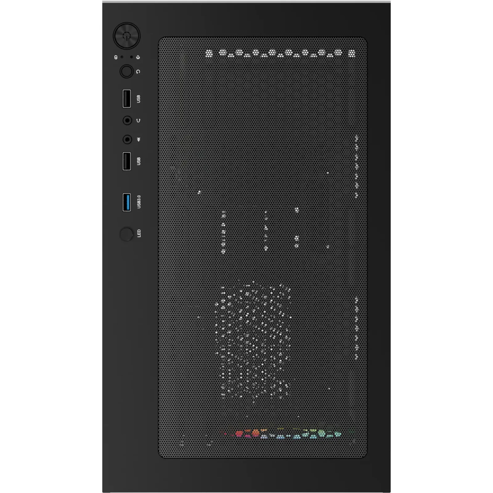 Корпус AeroCool Viewport Mini-G-BK-v2 (ACCM-ES09133.11) Black без БП UA