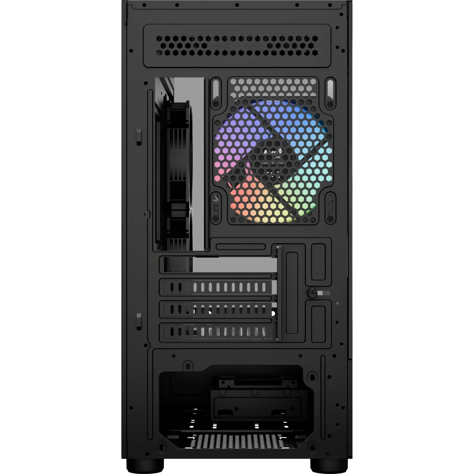 Корпус AeroCool Viewport Mini-G-BK-v2 (ACCM-ES09133.11) Black без БП UA