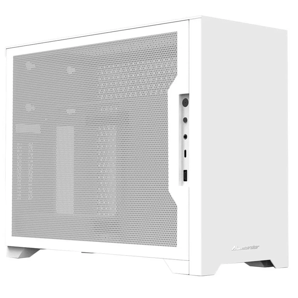 Корпус ALmordor Sharky 170I ITX White (ALS170IWH) без БЖ UA