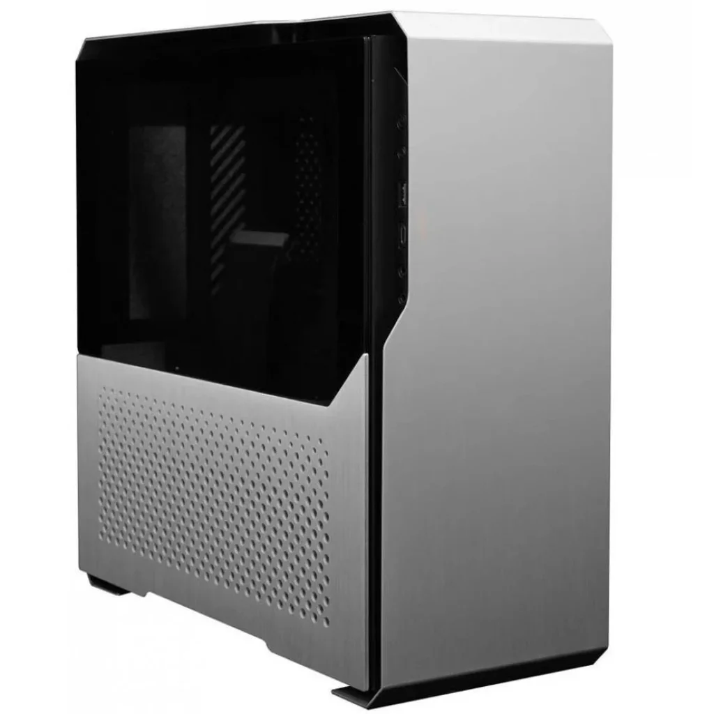 Корпус ALmordor SilverLining 160G ITX Silver (ALSL160GISL) без БЖ UA