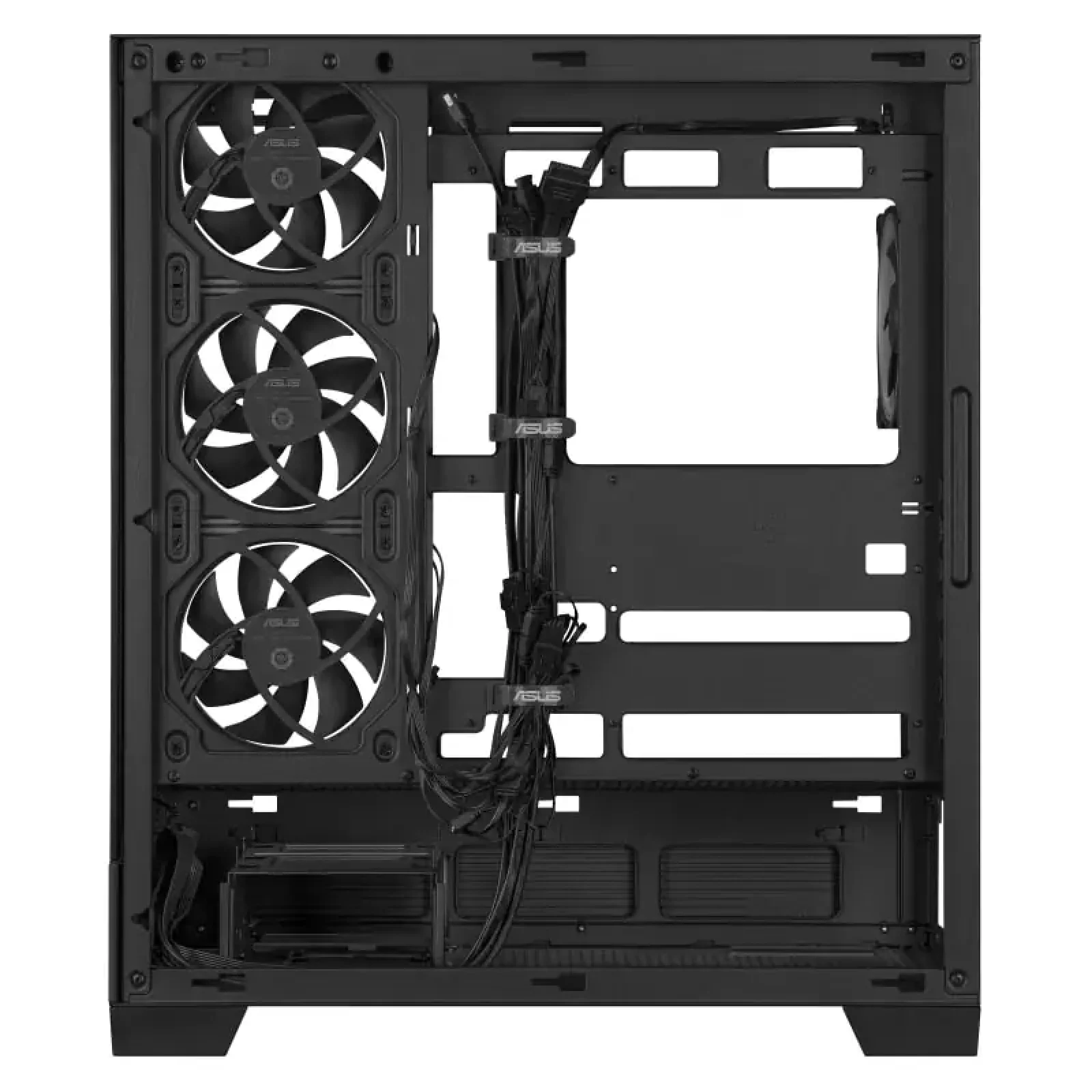 Корпус Asus A31 Plus Black Tempered Glass без БП (90DC00R0-B19000) UA