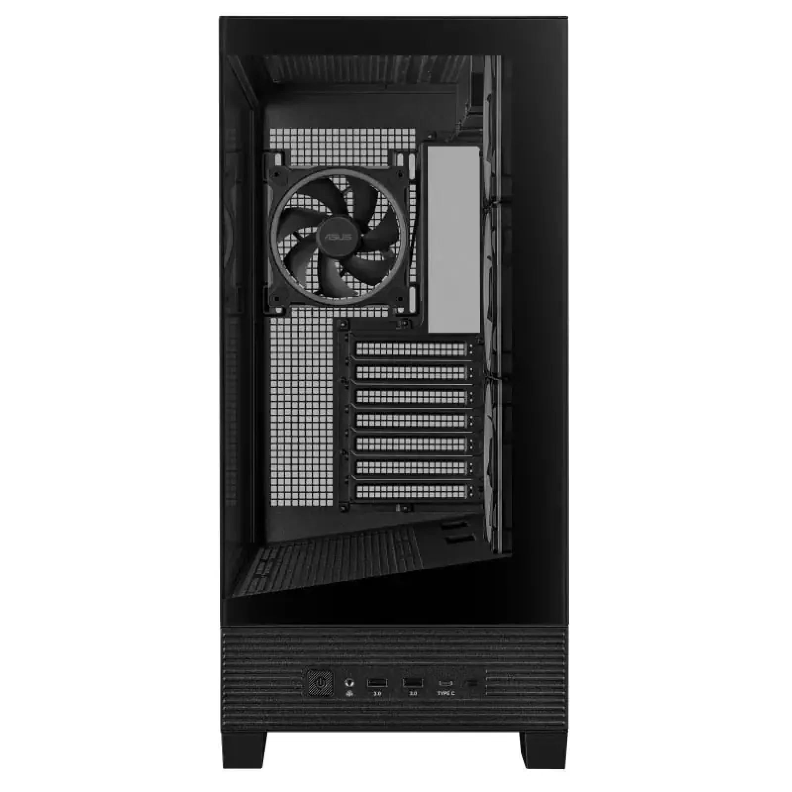 Корпус Asus A31 Plus Black Tempered Glass без БП (90DC00R0-B19000) UA